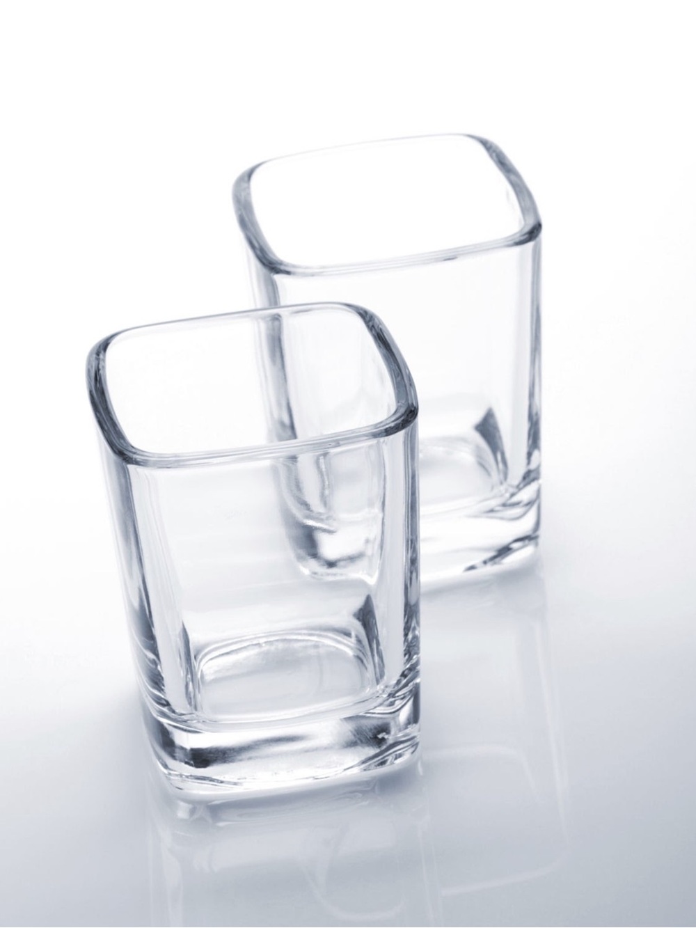 CIRCLEWARE 6-piece Clear Shot Glasses 2.3 oz In Box modern classic